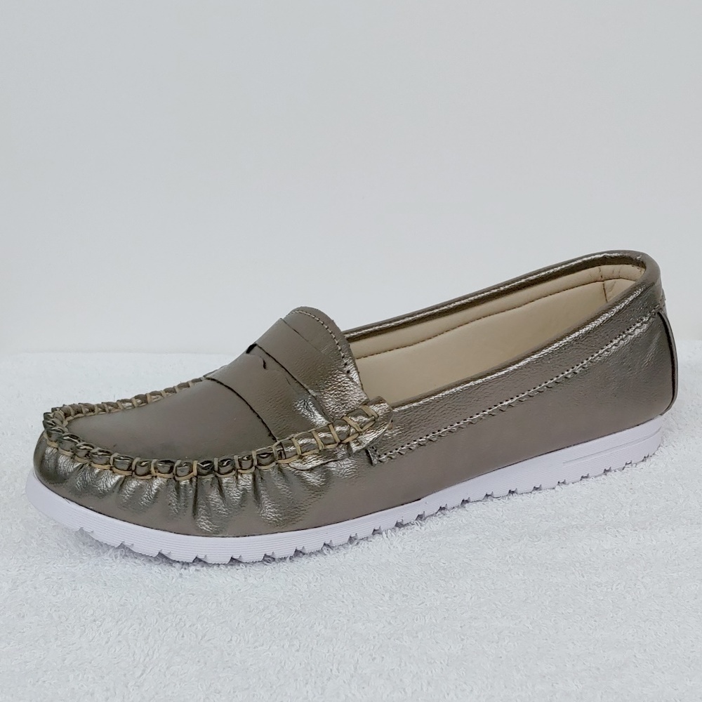 Gray Loafers
